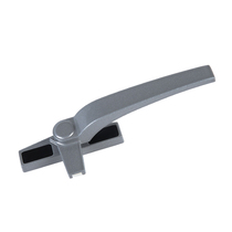 Plastic steel seven-character handle 50 type aluminum alloy window handle old-fashioned door window handle glass window handle 7-character handle