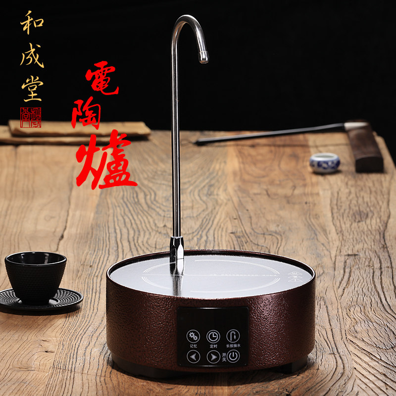 Cast iron kettle special electric pot silver kettle Japanese iron kettle automatic hydroelectric pottery home mini-cooker tea