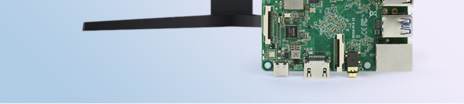 ROCK PI 4 SE开发板4GB RK3399带wifi蓝牙兼容树莓派 Ubuntu