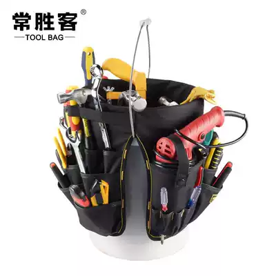 Changshengke hardware tool bucket bag multi-function repair kit support customization needs to match bucket