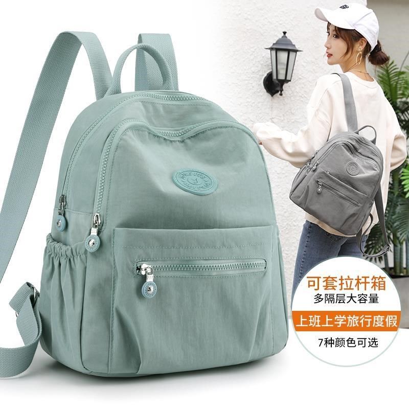 Double Shoulder Bag Lady Moms Bag 2022 New Fashion Oxford Buds Large Capacity Canvas Light Travel Bag bag