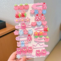 Красная клубника, комплект, 18 шт