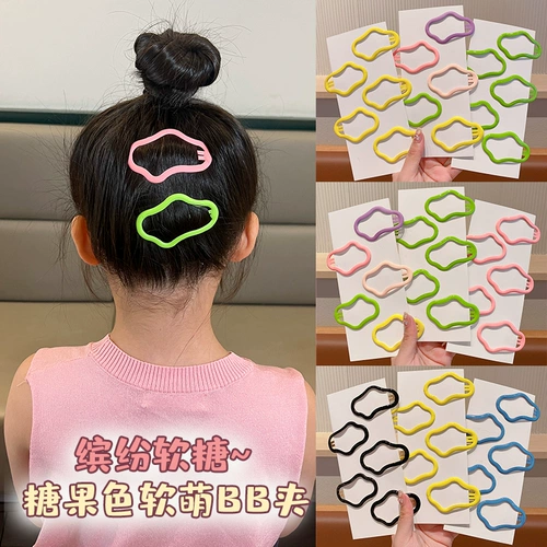 Детская заколка для волос, аксессуар для волос, челка, шпильки для волос, коллекция 2023