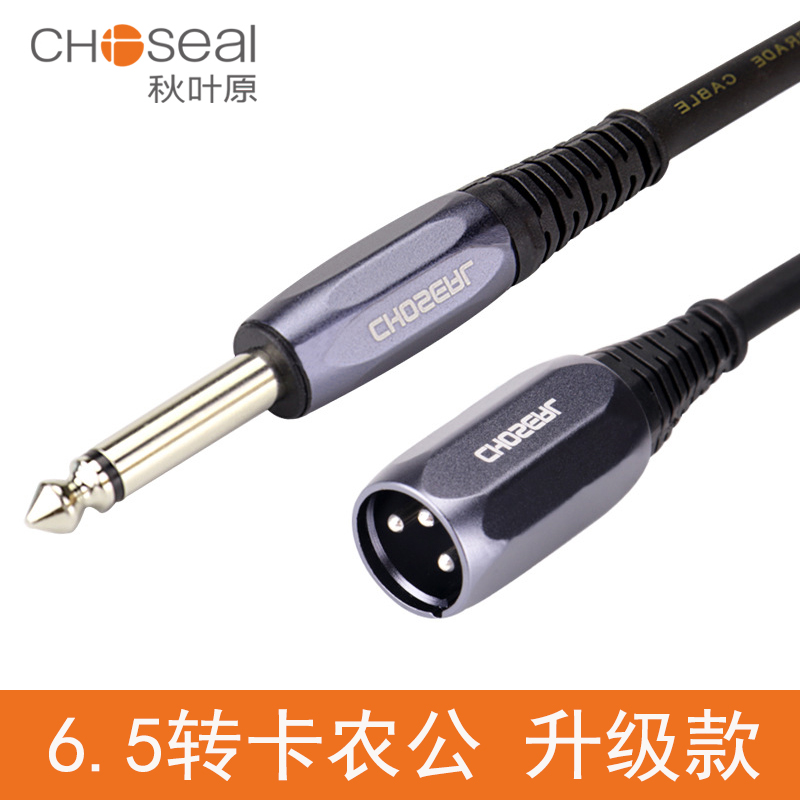 Autumn Leaf Original 6 5 Large Two Core Transcanon Public Audio Line Speaker Microphone Guitar Power Amplifier Mike Wire Metal Head