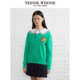 TeenieWeenie ຫມີ Ole ພາກຮຽນ spring ຄໍ V ເສື້ອ sweater pullover sweater temperament ແບບວິທະຍາໄລສັ້ນທາງເທິງ