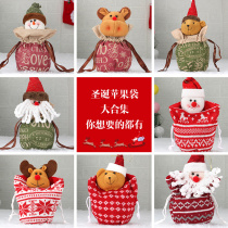 Christmas Apple Packaging Bag Creative Doll Snowman Apple Bag Christmas Apple Box Christmas Eve Peace Fruit Box
