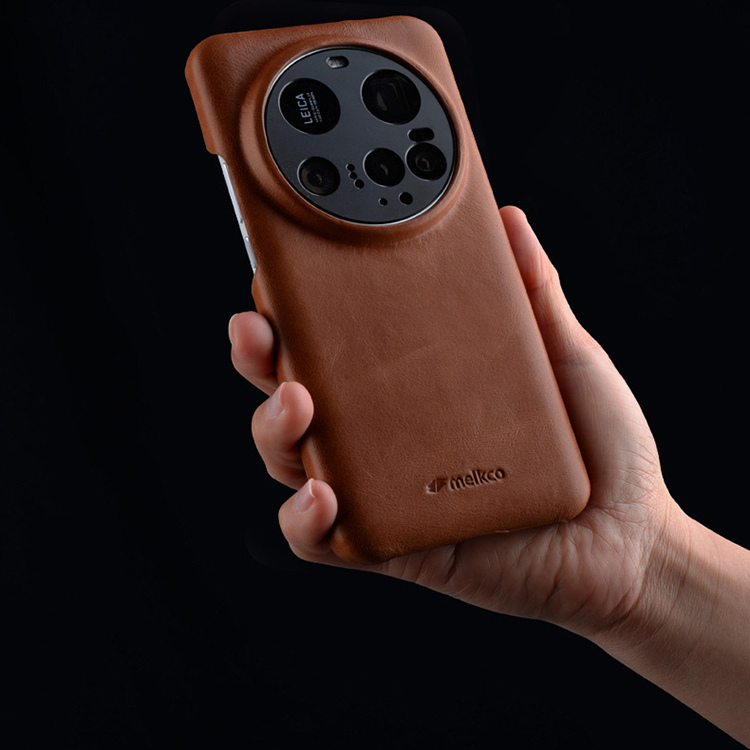 Melkco Genuine Leather , Minimalist Retro Business Style iPhone Case