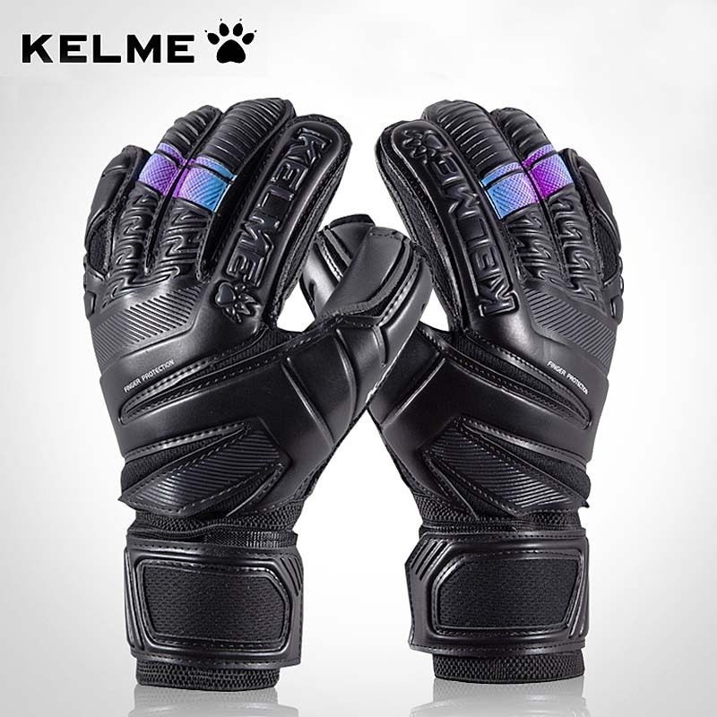 KELME Kalmi goalkeeper gloves adult children with finger guard football training non-slip gantry goalkeeper gloves