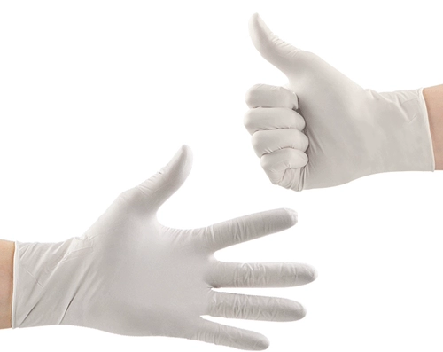 Медицинская одноразовая резиновая резиновая резиновая резиновая резиновая устойчивость, утолщенная стерильная проверка перчатка 100 домашних продуктов.