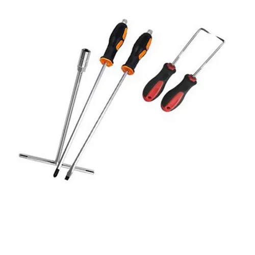 Щетка для стирки, отвертка, гигиенический гаечный ключ, полный комплект, ручной поворот