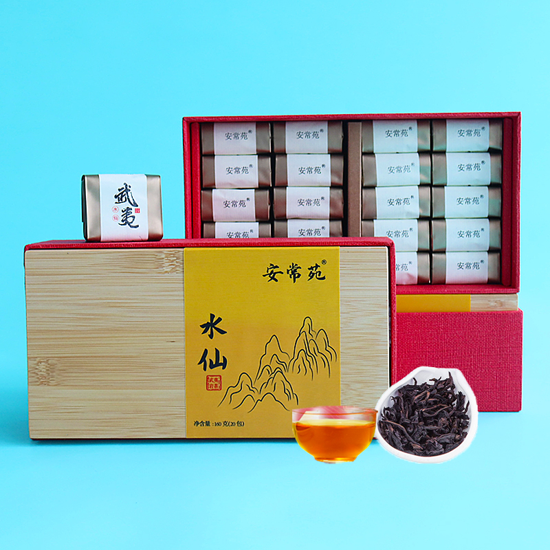 Anchangyuan Wuyi Mountain Landi old narcissus tea authentic Wuyiyan tea gift box 160g
