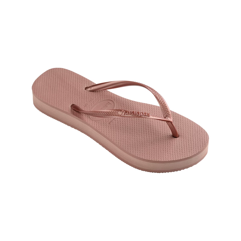 Новые толстосмочные женские шлепанцы Havaianas для улицы, эффект поднятой подошвы, пляжные шлепанцы для лета