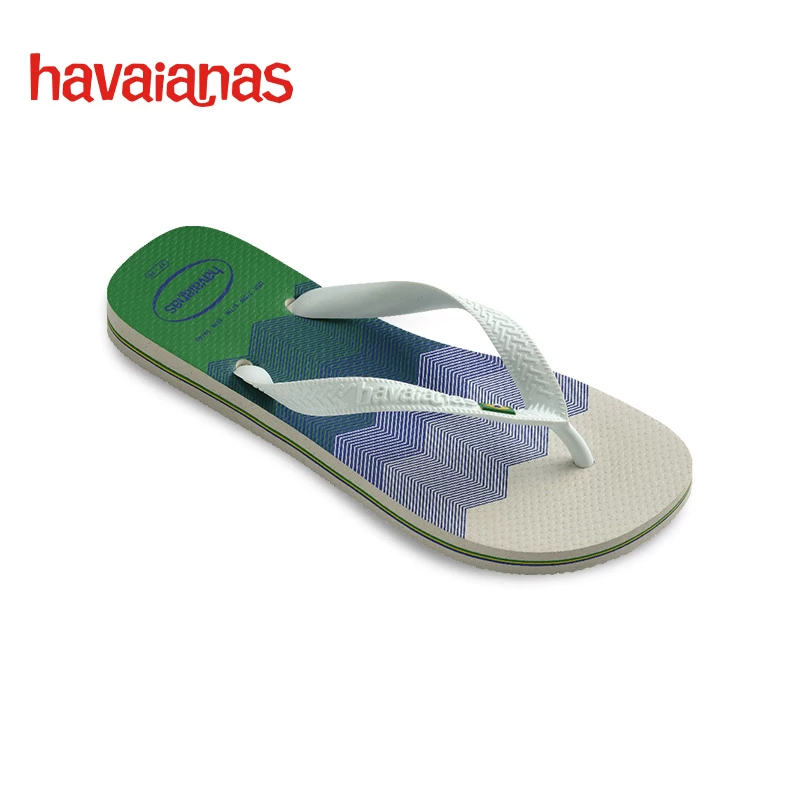 Шлепанцы Havaianas Havana BrasilFresh градиентные, летняя обувь, пляжные тапочки