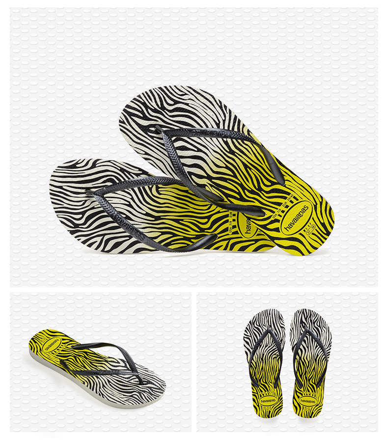 巴西第一人字拖 哈瓦那 Havaianas 20新款 女动物印花100%天然橡胶人字拖 图13