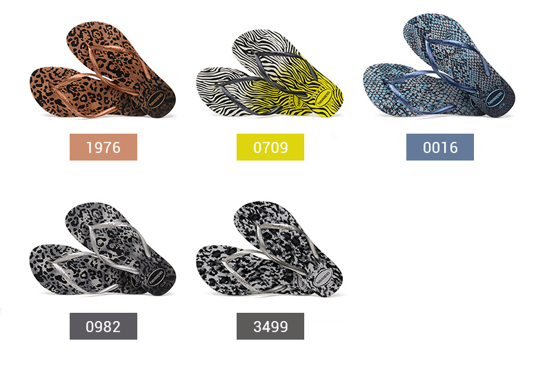 巴西第一人字拖 哈瓦那 Havaianas 20新款 女动物印花100%天然橡胶人字拖 图6