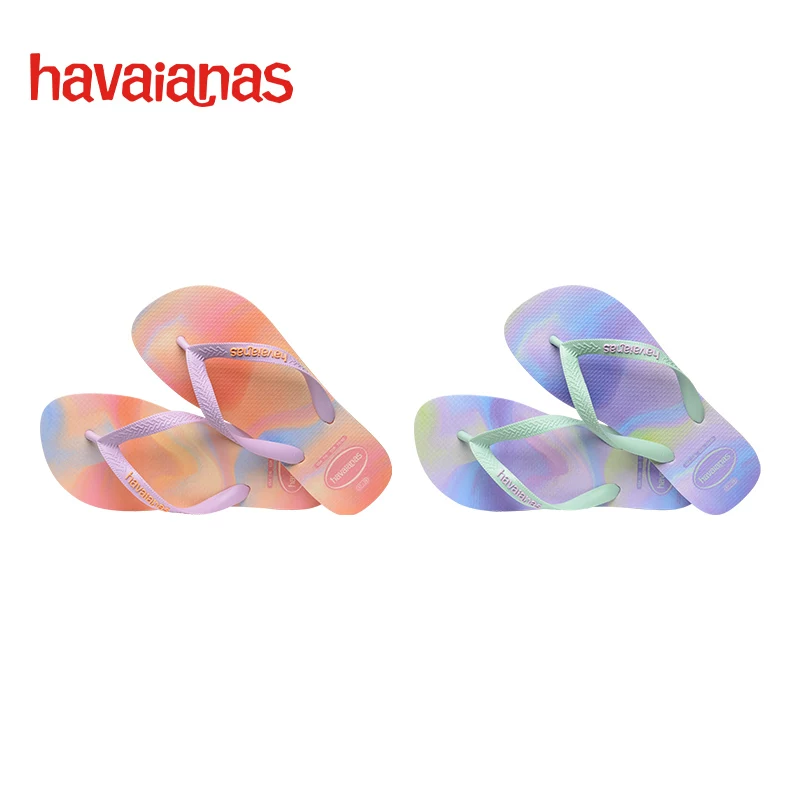 Havaianas [哈唯纳Top Fashion春夏新款人字拖女士外穿沙滩夹脚拖鞋]