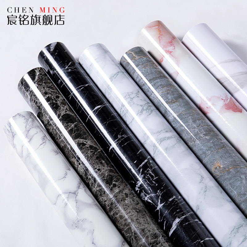 Kitchen Marble Countertop Protective Film High Temperature Resistant Tabletop Hearth hearth Cling Film Quartz Stone Furniture waterproof and greaterproof stickers
