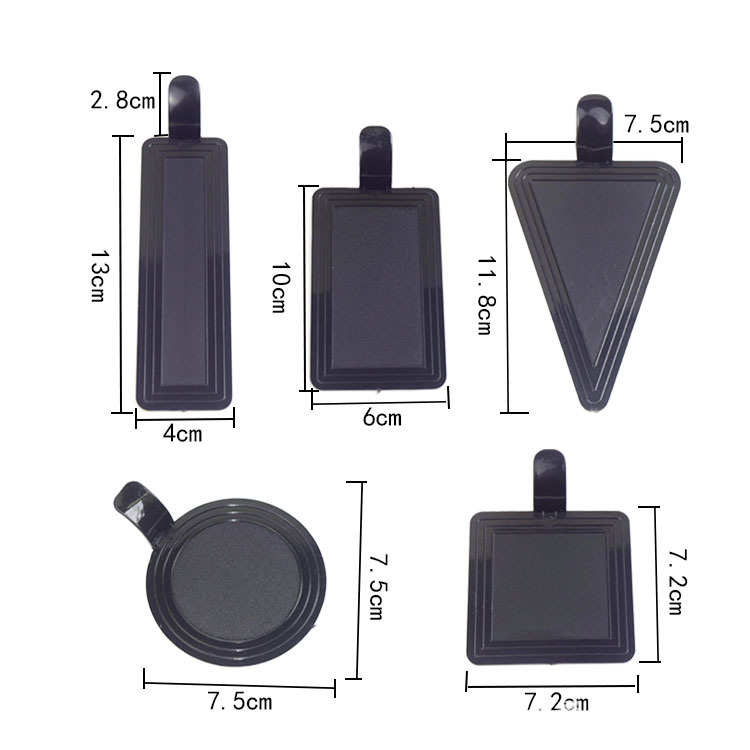 3 frosted mousting undertone plastic black gold cake bottom toce block West point cake cushion 100 only-Taobao