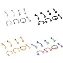 bell Tongue Eyebrow Nail Nose Body Piercing Jewelry LDY1205