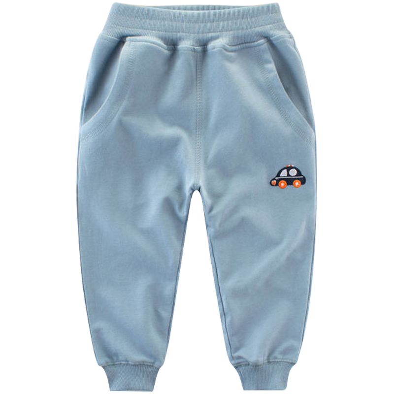 phiên bản Rihan của trẻ em xe sweatpants bông bé nhỏ chân quần âu mùa thu mặc trẻ em quần mới dài.