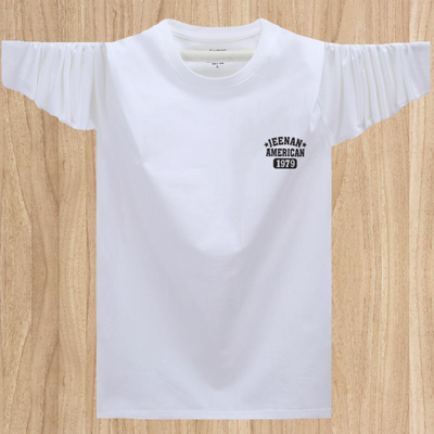 长袖t恤纯棉大码宽松秋装打底衫潮