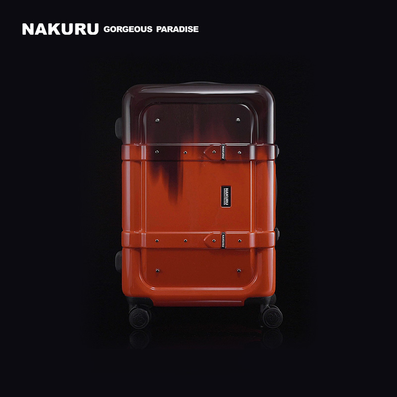 NAKURU suitcase woman 24 inch net red password suitcase 20 Den case Han version aluminum frame Lalever box man 28