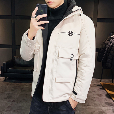 男士外套冬季韩版棉衣羽绒棉服