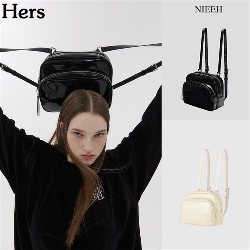 Authentic In-Stock Product【Hers】Nieeh Backpack Jennie Kim Ji-Ni Park Chae-Young Same Style Mini Backpack Authentic In-Stock Product【Hers】Nieeh Backpack Jennie Kim Ji-Ni Park Chae-Young Same Style Mini Backpack
