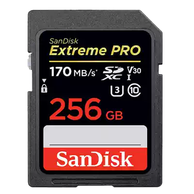 SanDisksd 256g sdxc High-speed SD card 4K High-quality camera Sony Micro SLR camera A7R3 A7M3 SD card