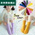 L Xuân Hè trẻ em Heap Socks Cô gái Hàn Quốc phiên bản của Yeo-Gas Boy Velvet Medium-Long Barrel Socks Xuân Thu Thin Treasure 