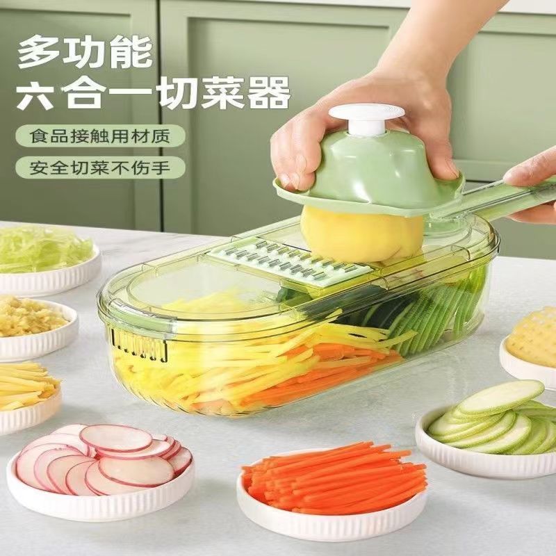 多功能切片切丝神器包菜黄瓜切片菜丝神器商家用土豆丝擦丝护手器