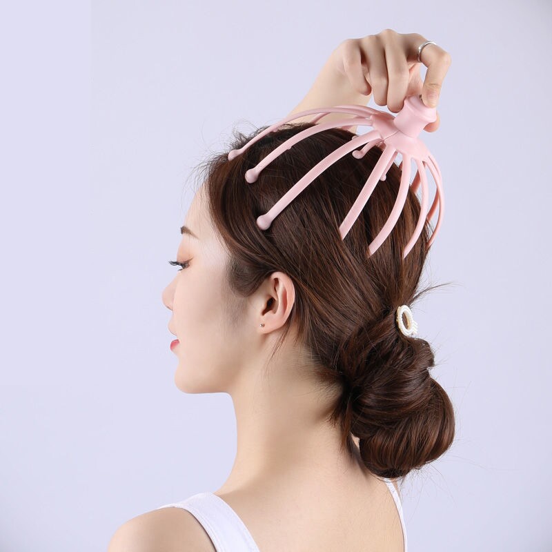 Head Massage Octaclaw Sculpture FingerMassage Claw Manual Head Massage Claw Tickle Tickle Tickle Head