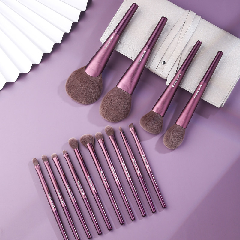 shoushoulang suffer from wolf purple fireworks 14 new hands Makeup Jacket Brushed Makeup Dressing Flawless Eyebrow Brush