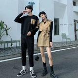 Осенняя парная одежда для влюбленных, сексуальный жилет, комплект, платье, юбка, 2020