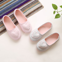 Moon shoes spring and autumn after the bag with maternal summer thin breathable soft sole maternity shoes indoor and outdoor non-slip moon slippers