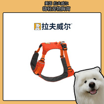 Max Orange Little Syraffwell Dog Hi Light Chest Back Outdoor Sports Walking Traction American RW Hi Light Series