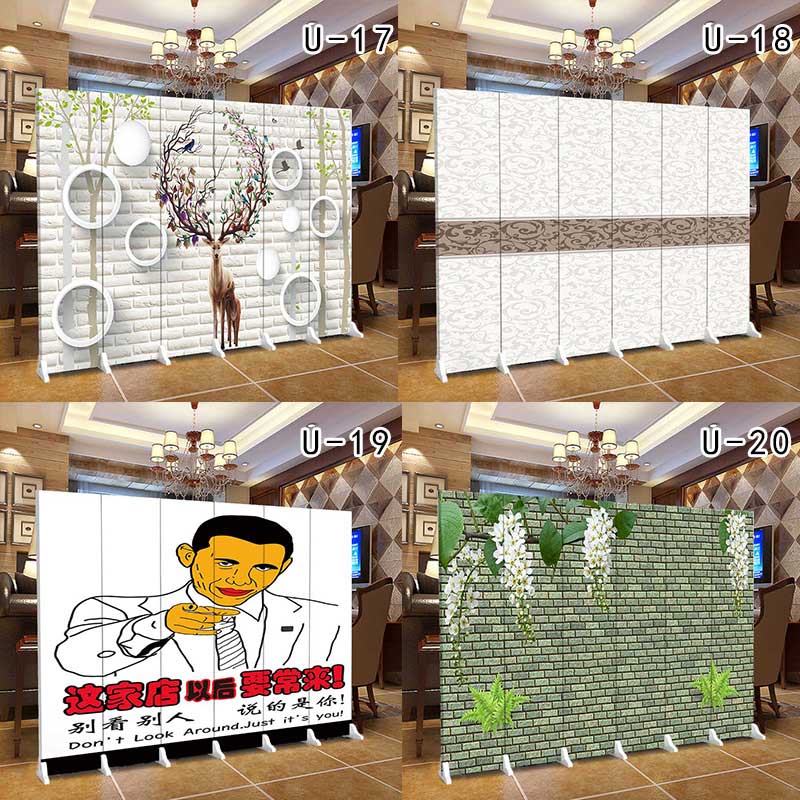 Bán chạy nhất màn hình gấp vách ngăn hiên phòng khách phòng ngủ 3D thời trang tường đơn giản nam và nữ YY neo phát sóng trực tiếp - Màn hình / Cửa sổ vách trang trí phòng khách