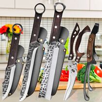 Cuchillo para deshuesar carne de forja tijeras multiusos C
