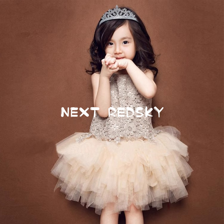 British Next Redsky Girls Vest Dress Princess Dress Summer Tutu Skirt Girl Dress Skirt