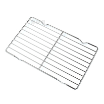 Grill mesh with feet stainless steel grate oven grid slice drain oil filter set bread cold net