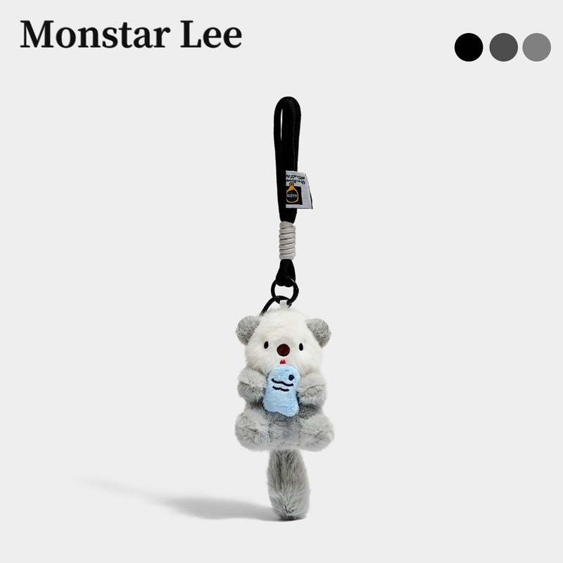 Monstar Lee Japanese Designer Collaboration Cute Plush Otter Keychain Bag Charm Doll Pendant Monstar Lee Japanese Designer Collaboration Cute Plush Otter Keychain Bag Charm Doll Pendant