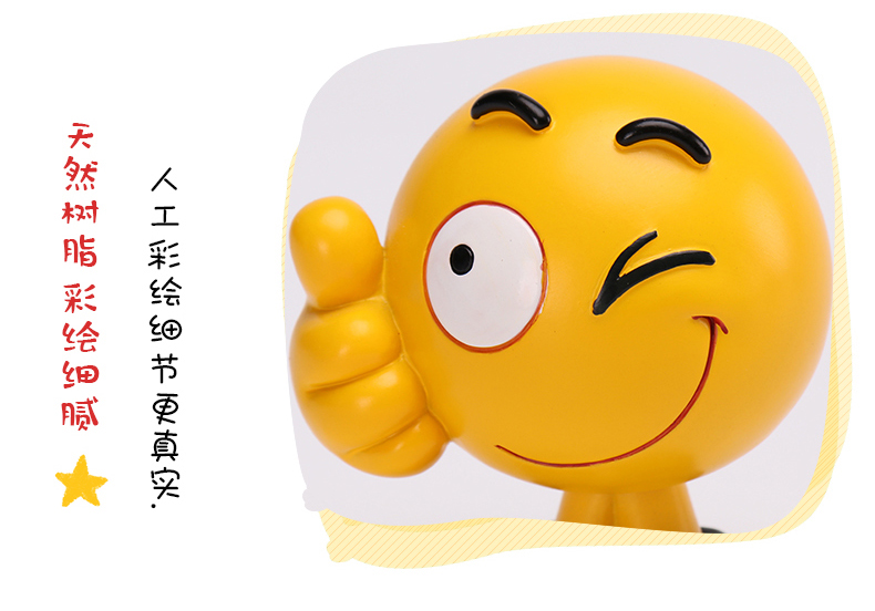 Trang trí nội thất xe trang trí biểu hiện gói trang trí nội thất xe hơi dễ thương lắc đầu búp bê cá tính sáng tạo trang trí xe đồ trang trí taplo ô tô