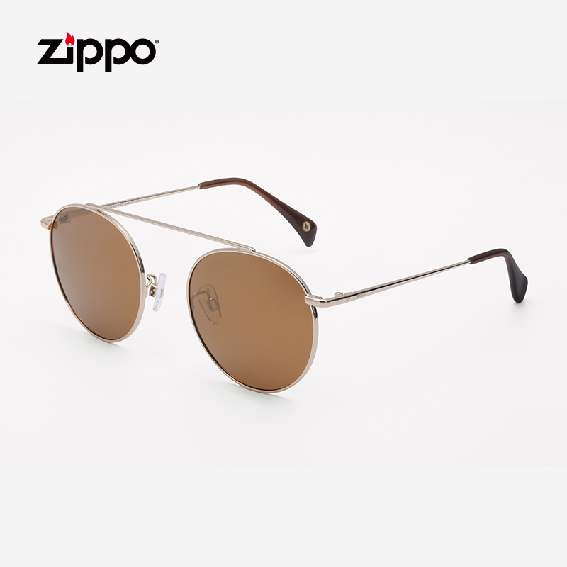 zippo no nose-beam design trendy retro male and female polarized pilot sunglasses inns sunglasses Z11007