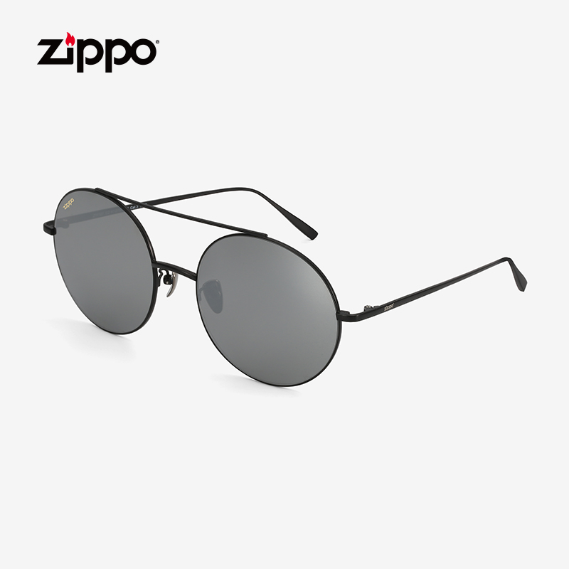 Zippo pilot with round frame lightweight men and women sunglasses fashion street auet toad mirror 11101