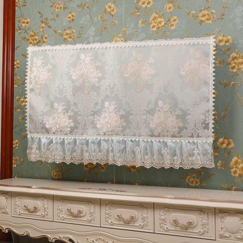 2021 new light luxury LCD all-inclusive TV dust cover cover European-style modern minimalist 75-inch 65-inch cover cloth