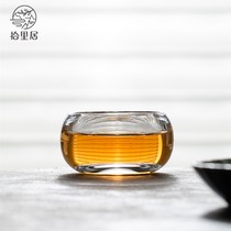 Kung Fu tea cup master cup single cup crystal glass tea cup personal cup tea cup wabi-sabi cup tea set wine set high-end