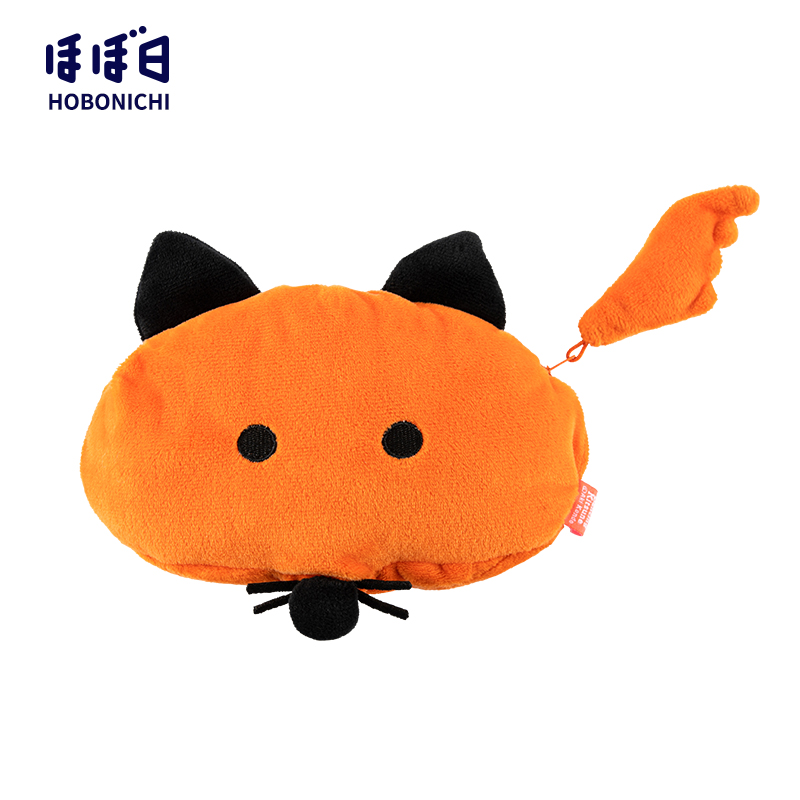 Hobonichi Little fox's plush small bag (with laced no inner pocket) cute cartoon casual bag bag 2020 new women's bag japan imported handbooks perimeter essay hobo series hobo