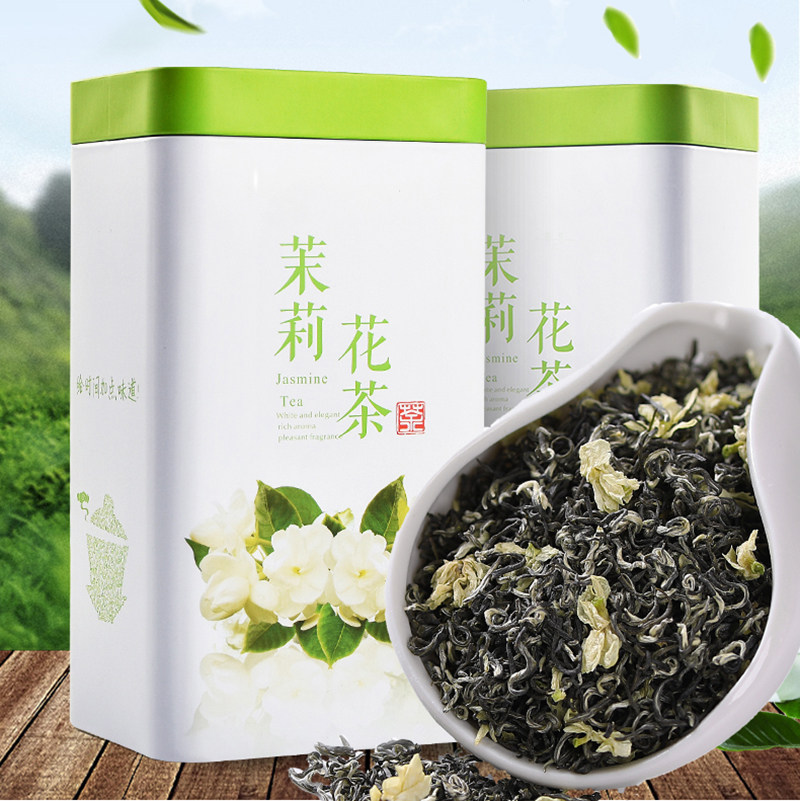 Tea Drinking Life Jasmine Green Tea Jasmine Tea King Tea Royal Tea Royal Special-type bulk tea Jasmine green tea Blossom Peak Tea Bag