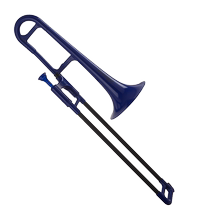 British pBone Pippen mini plastic trombone brass instrument alto E flat beginner grade examination performance