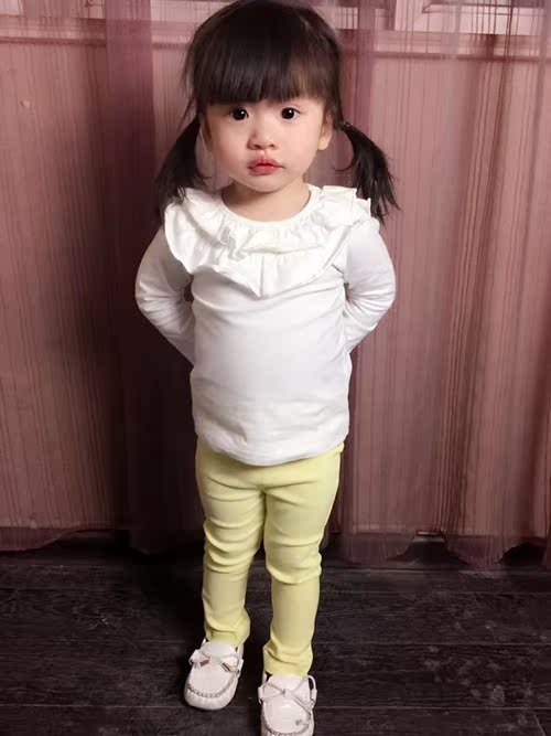 Pantalon fille en Toile de coton - Ref 2062081 Image 46